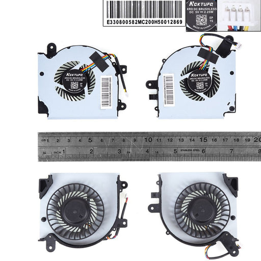 Ventiladores Para Portátil Msi Gf75 Ms-17F1 17F2 17F4 17F5 N415 N416