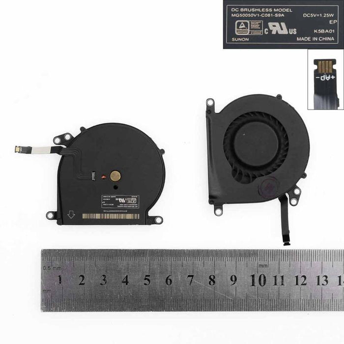 Ventilador Para Portatil Apple Macbook Air A1370 11"