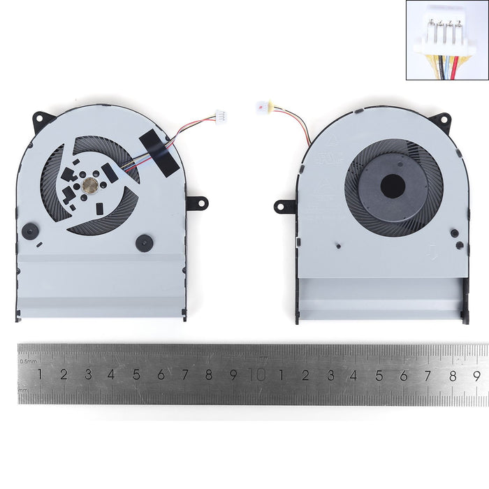 Ventilador Para Portátil Asus S14 S410U S4100V S4000V S4200U S4200Ua R421U V480Q X411Uq Ns85B01-17D18