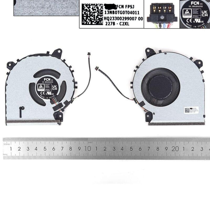Ventilador Para Portátil Asus X515ka X515ma X415 V4200j V5200e Cpuorg Dfs5k126053840