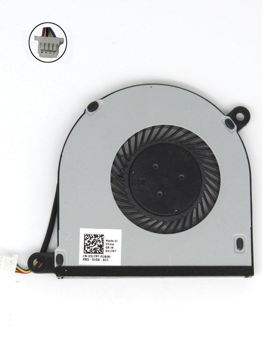 Ventilador Cpu Para Portátil Dell Inspiron 13 5368 13 5378 15 5568 13 7000 15 5000