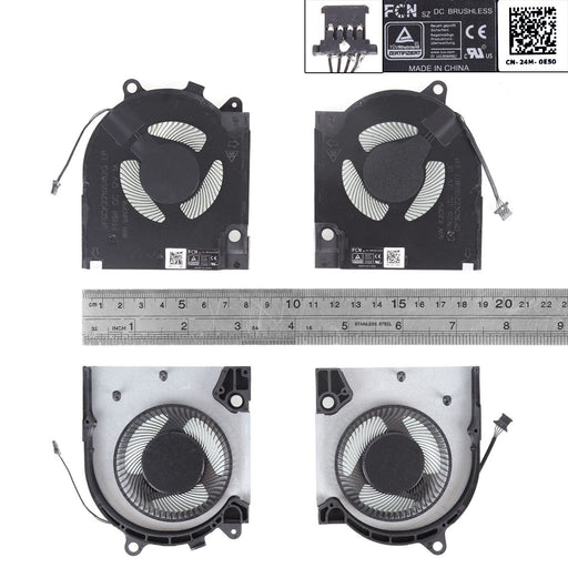 Ventiladores Para Portátil Dell G15 5510 5511 Rtx3060 Rtx3050 Rtx3060 Rtx3050