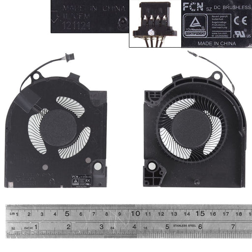Ventilador Para Portátil Dell G15 5520 Gtx3070 Gtx3070