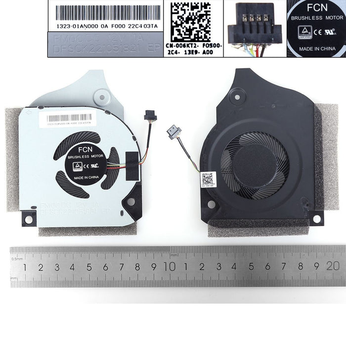Ventilador Para Portátil Dell G7-7790 G5-5590 7590 P82F 12V