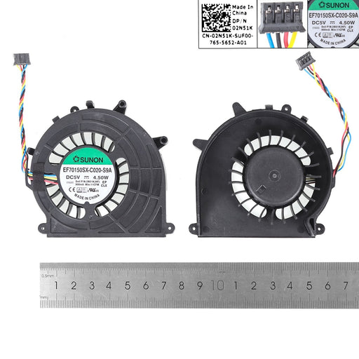 Ventilador Para Portátil Dell Optiplex 3020 3020M 9020 3040 Cn-02N51K