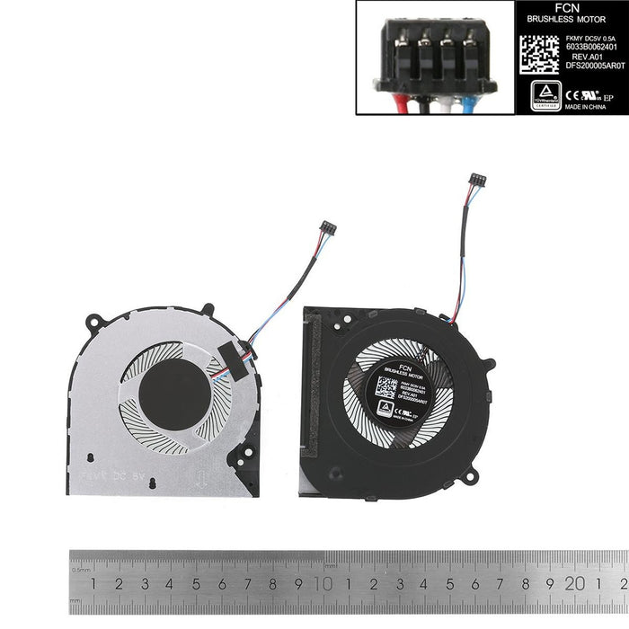 Ventilador Para Portátil Hp 14-Ck 14-Cf 14-Cm 240 G7 246 G7 L23189-001