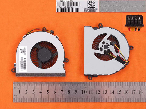 Ventilador Para Portátil Hp 15-Ac121Dx 15-Ac067Tx 15-Af 15-Ay 15-Bs 14-R020 Tpn-C116 Tpn-C125 250 G4 255 G4