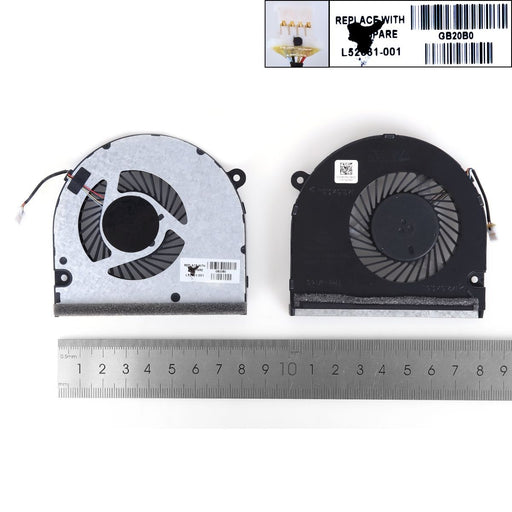 Ventilador Para Portátil Hp Envy 17-Ce 17M-Ce0013Dx Tpn-W145 L52661-001