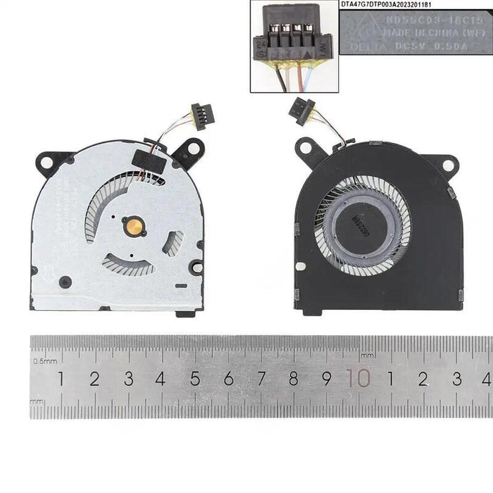Ventilador Para Portátil Hp Pavilion 13 An Tpn Q214 13 An006tu 13 An0031wm Nd55c03 18c15 L41283 001 Dc5v 0.5a