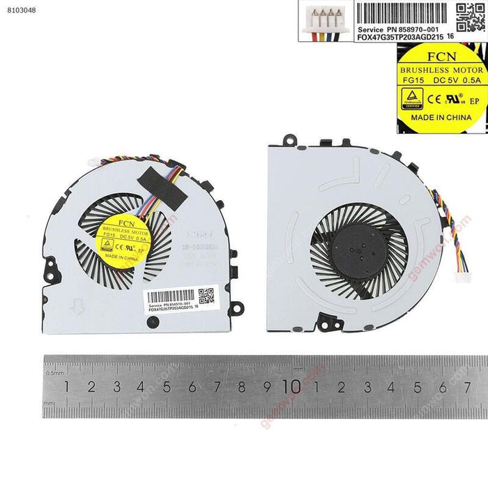 Ventilador Para Portátil Hp Pavilion 15 Da 15 Da0024la (Copia Alta) Ksb05105hadz6
