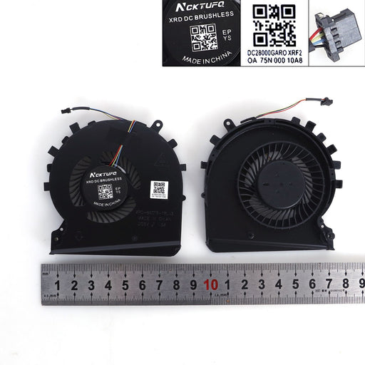Ventilador Gpu Para Portátil Hp Tpn-C141 15-Dk