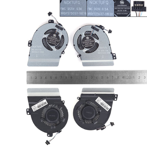 Ventiladores Para Portátil Hp 15-Cs Tpn-Q208 L40619-001 L40620-001 Versión 2