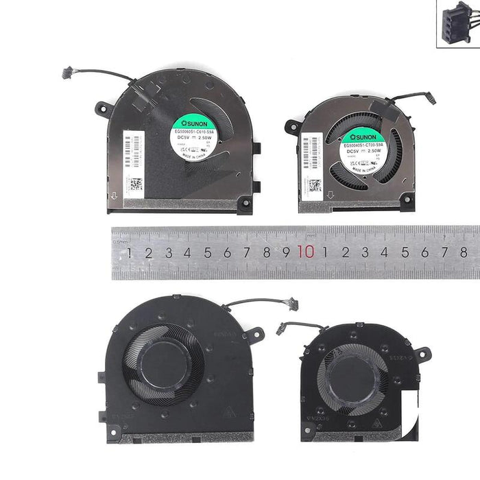Ventilador Para Portátil Hp X360 15 Ew 15 Ey  N09634 001
