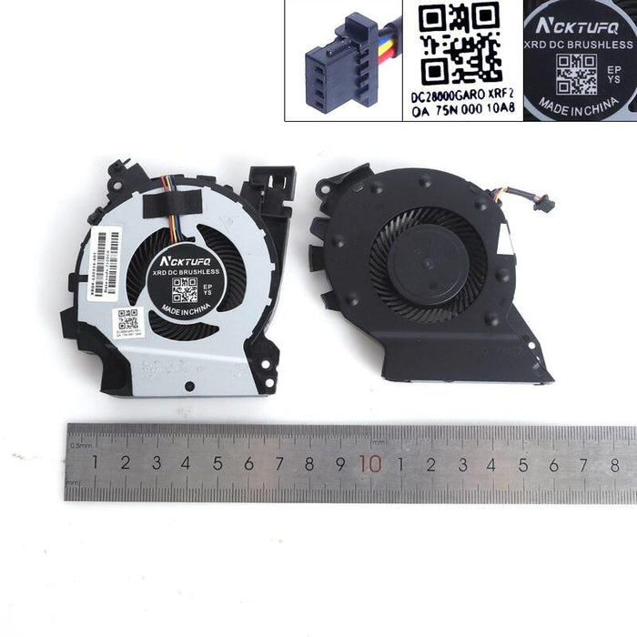 Ventilador Para Portátil Hp Zhan 99 G1 Zhan 99 65 Zbook 15v G5 Tpn C134l+R, Copia Alta