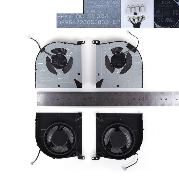 Ventilador Para Portátil Lenovo Ideapad Gaming 3 15iah7l+R,Org