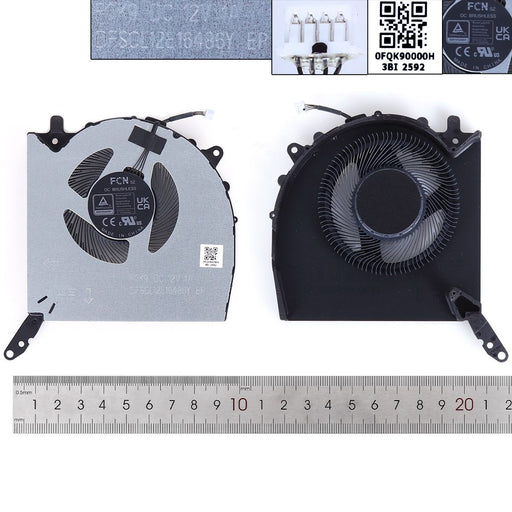 Ventilador Gpu Para Portátil Lenovo Legion Y9000P R9000P 2023 Irx8 12V