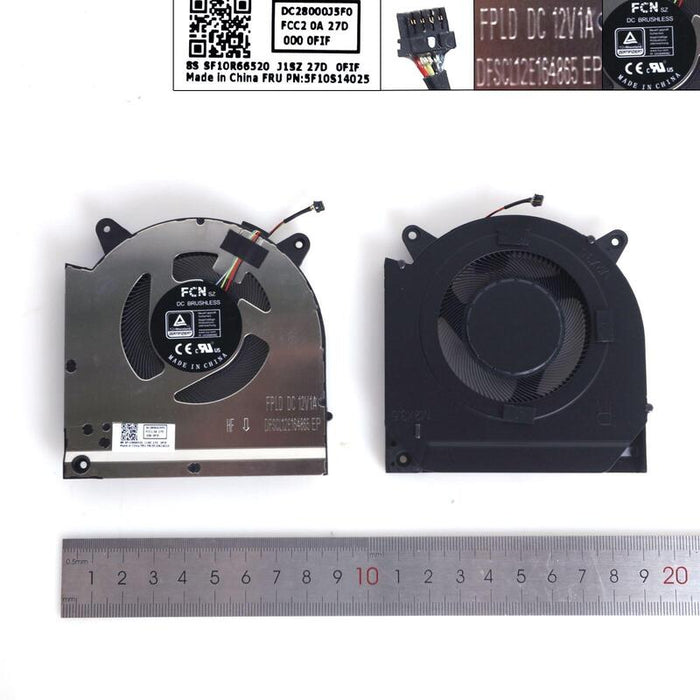 Ventilador Para Portátil Lenovo R9000x Y9000x Arh7 Iah7 82tf 2022 12vl+R,Org