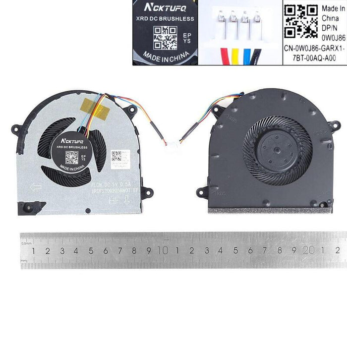 Ventilador Para Portátil Lenovo Y540 17 Y7000 17 17irh (Gpu, Oem)