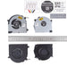 Ventiladores Cpu + Gpu Para Portátil Lenovo Y540-17 Y7000-17 17Irh