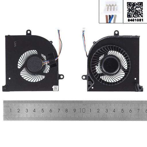 Ventilador Para Portátil Msi 17G1 17G2 Gs75 Ms-17G1 P75 Gs75