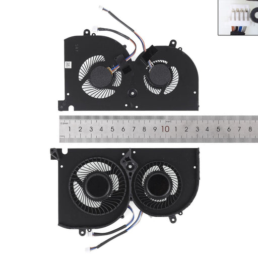 Ventilador Gpu Para Portátil Msi 17G1 17G2 Gs75 P75 Gs75