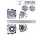 Ventiladores Para Portátil Msi Gf63 Gf65 Ms-16R1/R3/R5 Wf65 L+R