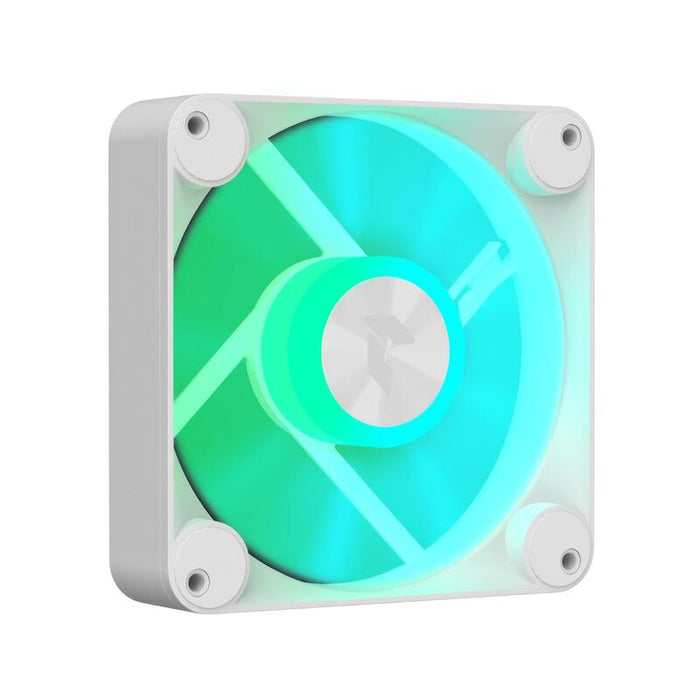 Ventilador Pc  Apnx Fp1-Q Pwm  Argb - 120mm, Blanco