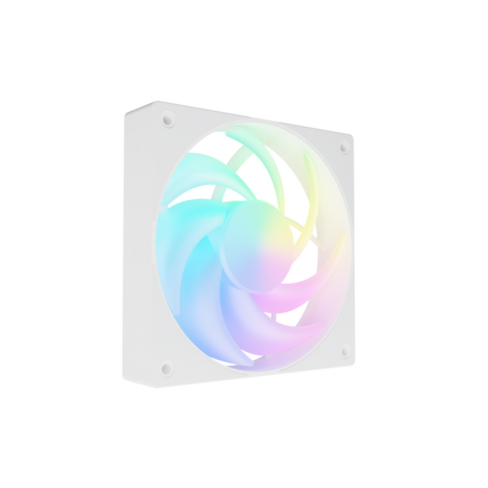 Ventilador Pc Fury Fan Sai S12 Argb Pwm, White