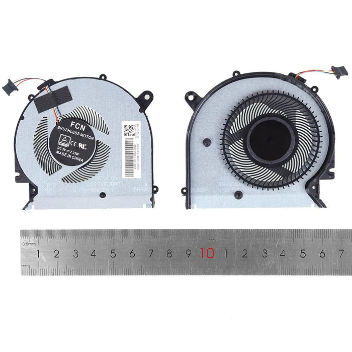 Ventilador Para Portátil Hp Envy 13-Ah 13-Ah1025Cl 13-Ah0001Na Tpn-W136 19526-001