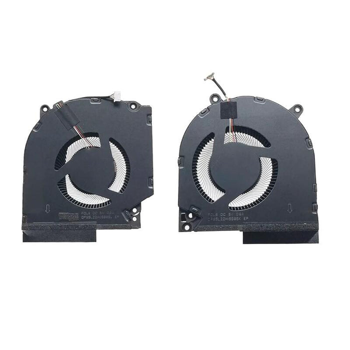 Ventiladores Cpu + Gpu 5v Para Portátil Hp Victus 16t R 16t S N44742 001