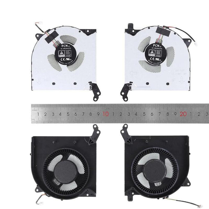 Ventiladores Cpu + Gpu Para Portátil Lenovo Legion Y7000 Y7000p R7000 R7000p 2021