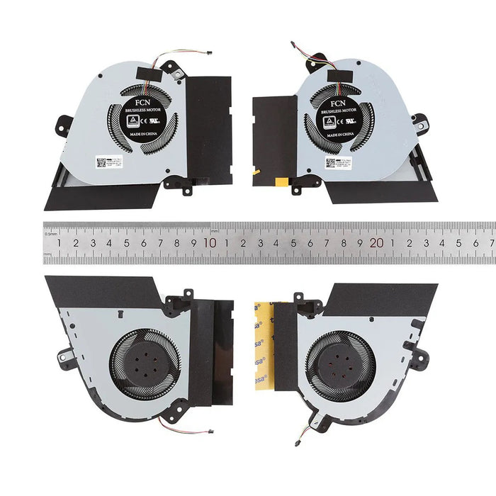Ventiladores Cpu + Gpu Para Portátil Asus Rog 3S Gx502Gw Gx502Lws 12V