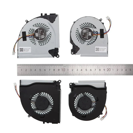 Ventiladores Cpu + Gpu Para Portátil Dell 7000 15-7559 7557 5577 5576