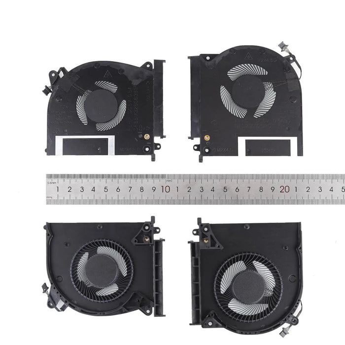 Ventiladores Cpu + Gpu Para Portátil Dell Alienware M15 R2 5V 2019