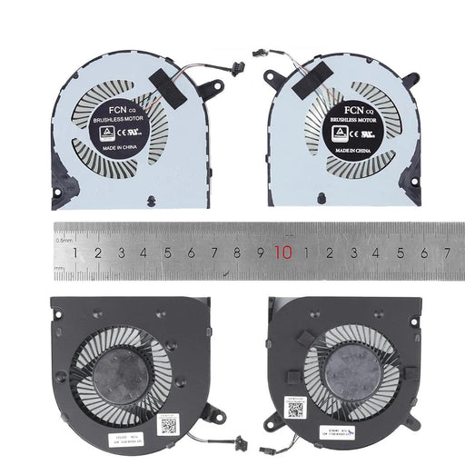 Ventiladores Cpu + Gpu Para Portátil Dell G3-3590 Special G3 3500