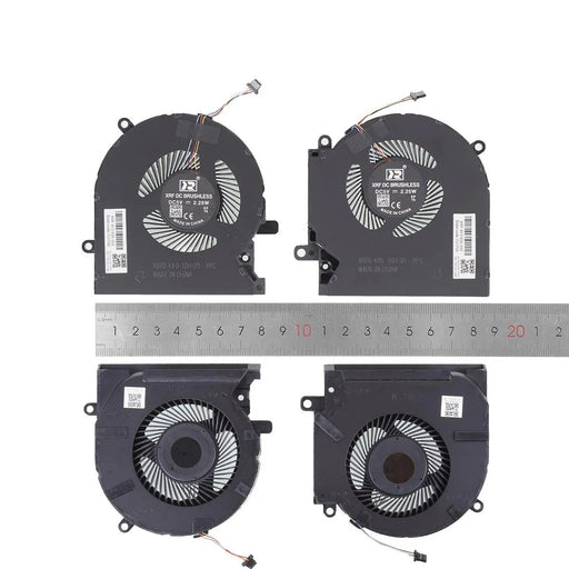 Ventiladores Cpu + Gpu Para Portátil Hp Omen 15-Ek 15-En Tpn-Q236 Tpn-Q238 5V