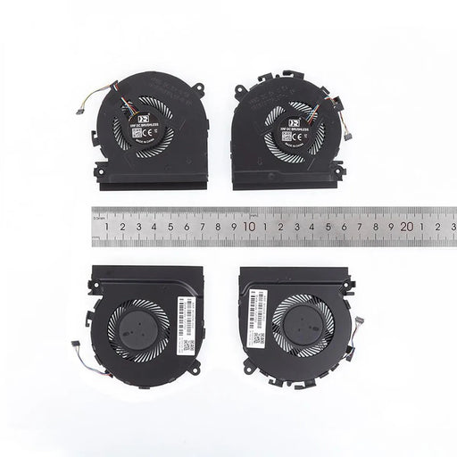 Ventiladores Cpu + Gpu Para Portátil Hp Spectre X360 15-Ch 15-Ch011Dx