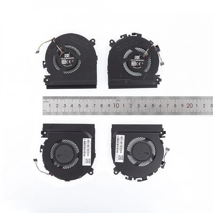 Ventiladores Cpu + Gpu Para Portátil Hp Spectre X360 15-Ch 15-Ch011Dx