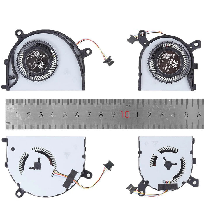 Ventiladores Cpu + Gpu Para Portátil Lenovo Air 13Ikb Pro 710S-13Isk