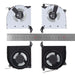 Ventiladores Cpu + Gpu Para Portátil Lenovo Legion Y7000 Y7000P R7000 R7000P 2021