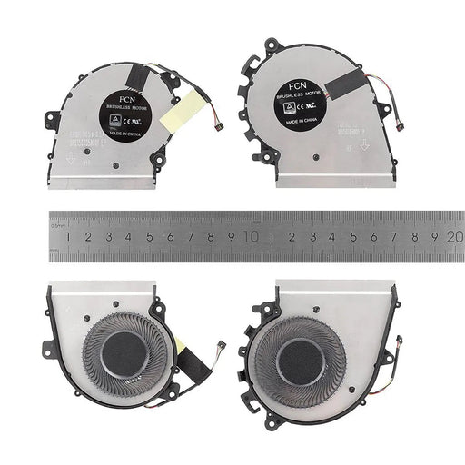 Ventiladores Cpu + Gpu Para Portátil Lenovo Yoga530-14Ikb Flex 6-14Ikb