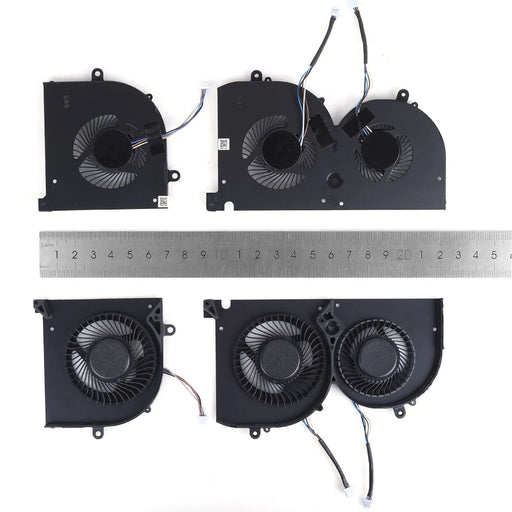 Ventiladores Cpu + Gpu Para Portátil Msi 17G1 17G2 Gs75 P75 Gs75