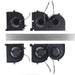 Ventiladores Cpu + Gpu Para Portátil Msi 17G1 17G2 Gs75 P75 Gs75