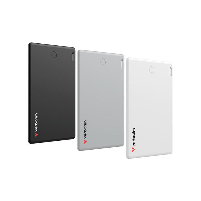 Verbatim My Finder Personal Buscador Negro, Plata, Blanco