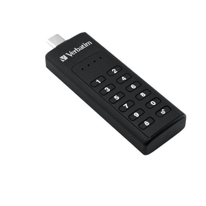 Verbatim Usb 3.2 Memoria Usb 32gb, Secure, Keypad, Aes-256-Bit