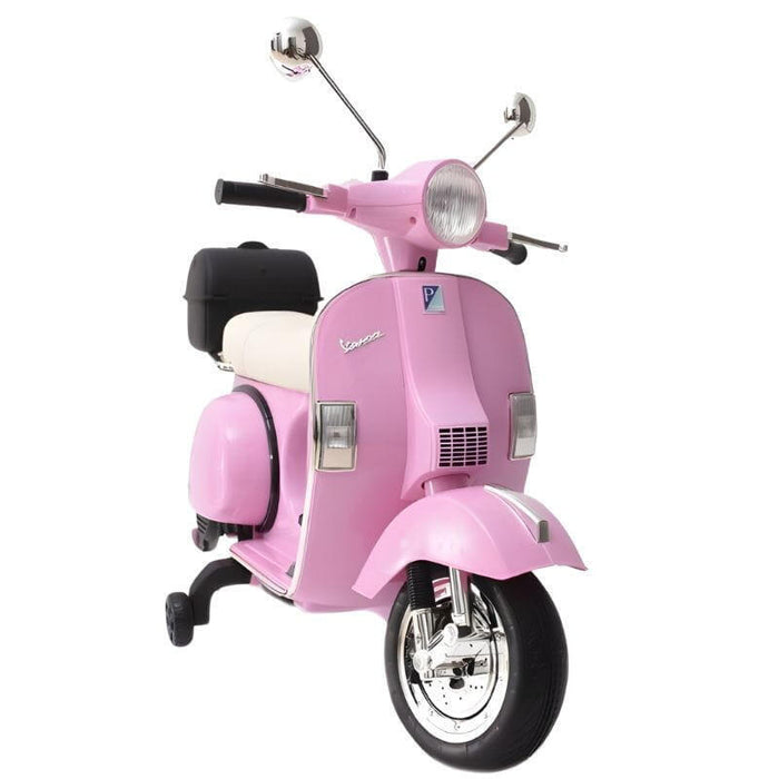 Vespa Px150 12v Rosa - Moto Eléctrica Para Niños
