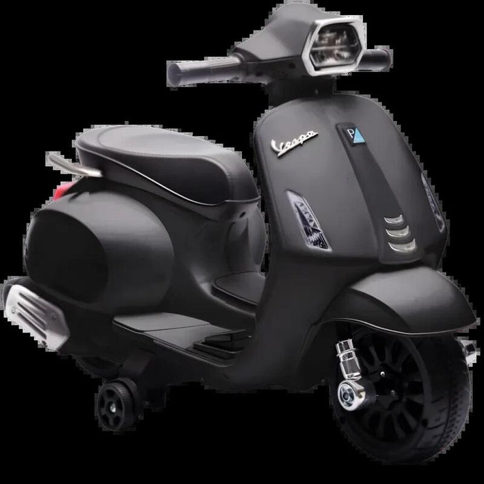 Vespa Tr2502 6v Negro - Moto Eléctrica Para Niños