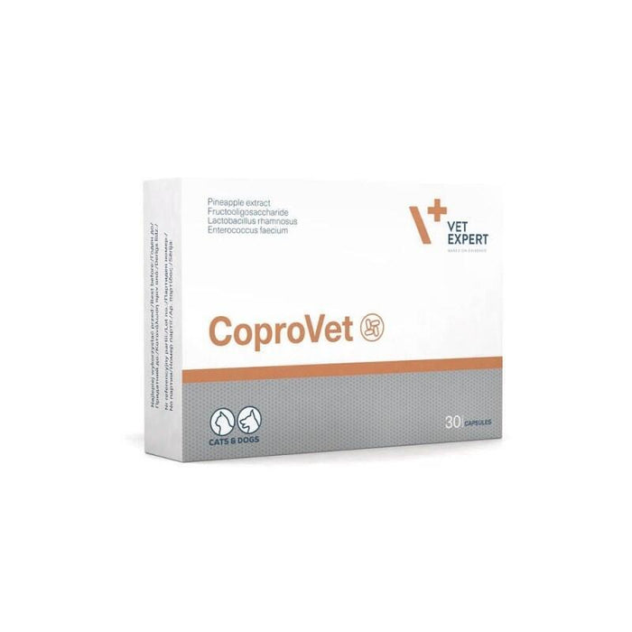 Vet Expert Coprovet - Preparado Contra La Ingesta De Excrementos Para Perros Y Gatos - 30 Cápsulas.