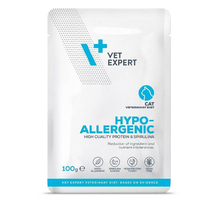 Vet Expert Hypoallergenic Turkey - Comida Húmeda Para Gatos - 100g