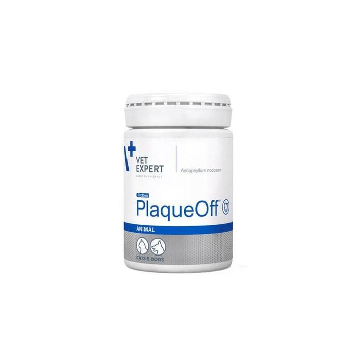 Vet Expert Plaque Off - Preparación Que Favorece La Salud Bucal De Perros Y Gatos - 40 G